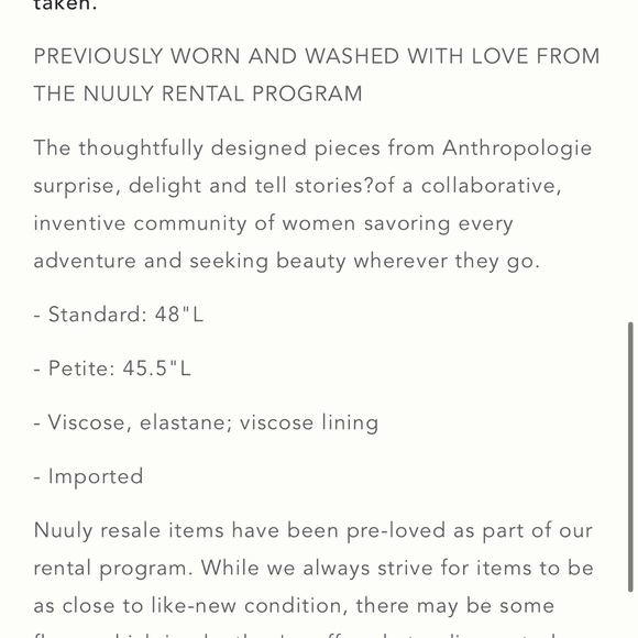 Anthropologie satin midi dress 
Pink - Picture 2 of 3